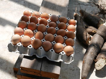 Fresh eggs from the farm