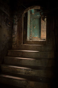 Staircase in old building