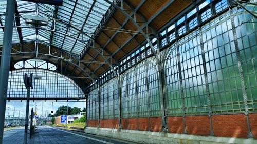 View of railroad station
