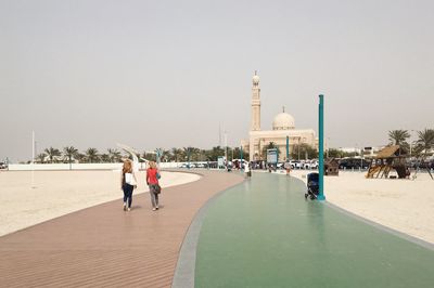 People on the beach