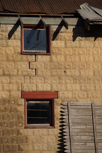 Old barn and windows