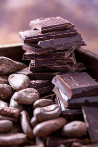 Close-up of cookies