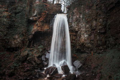 Waterfall in forest