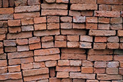 Full frame shot of stone wall