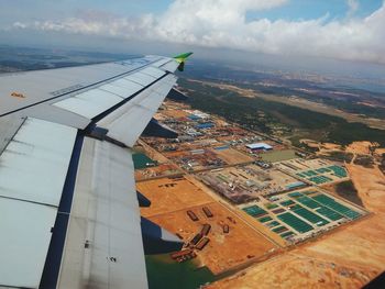 Aerial view of landscape