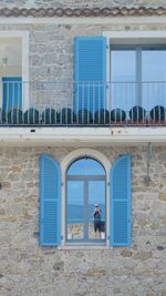 blue