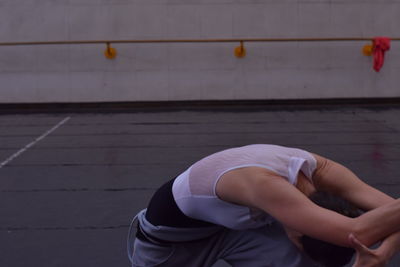 Close-up of woman in bikini