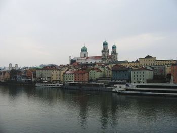 View of buildings at waterfront