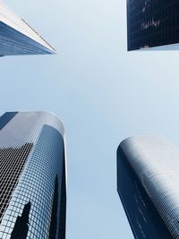 Low angle view of modern building