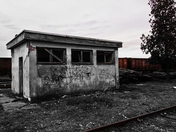 Old built structure against the sky