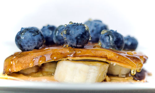 Close-up of dessert in plate