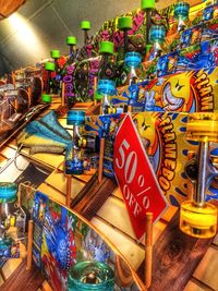 Full frame shot of colorful objects