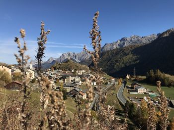 Panoramic view of landscape against sky