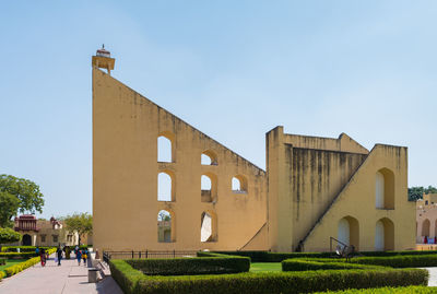 Public place jantar mantar in jaipur, rajasthan, india