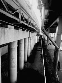 View of railway bridge