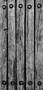 Full frame shot of wooden wall