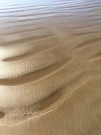 Full frame shot of sand dunes