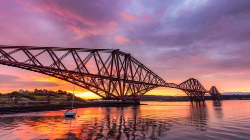 Gorgeous morning light over the forth bridge