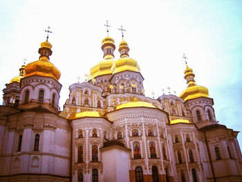 Low angle view of church