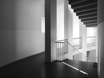 Staircase in modern building