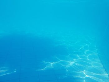 High angle view of swimming pool