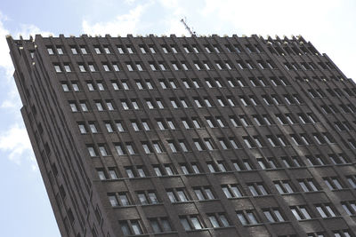 Low angle view of building against sky