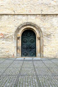 Entrance of old building