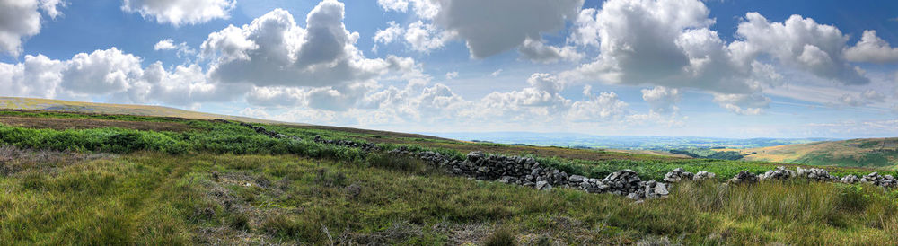 Panoramic view of landscape against sky