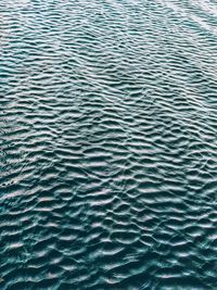 Full frame shot of rippled water