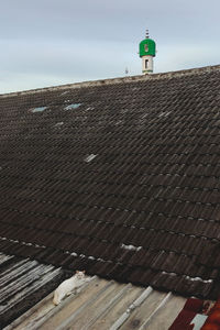 Low angle view of built structures