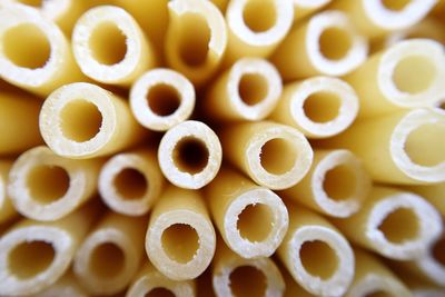 Full frame shot of dry pasta