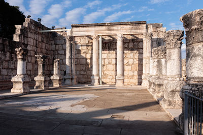 View of historical building against sky