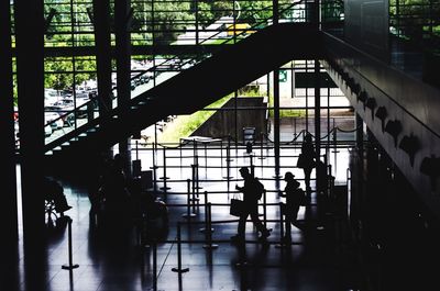 View of modern building in city