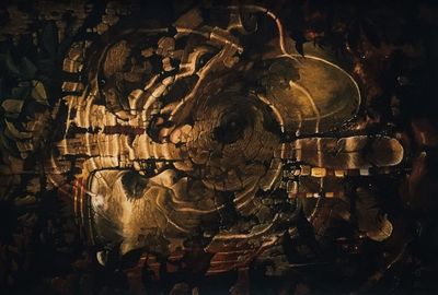 Close up of art