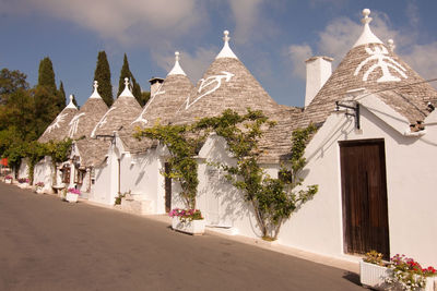 Historic village alberobello bari italy