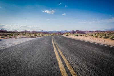 Highway against sky