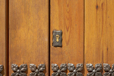 Lock in door