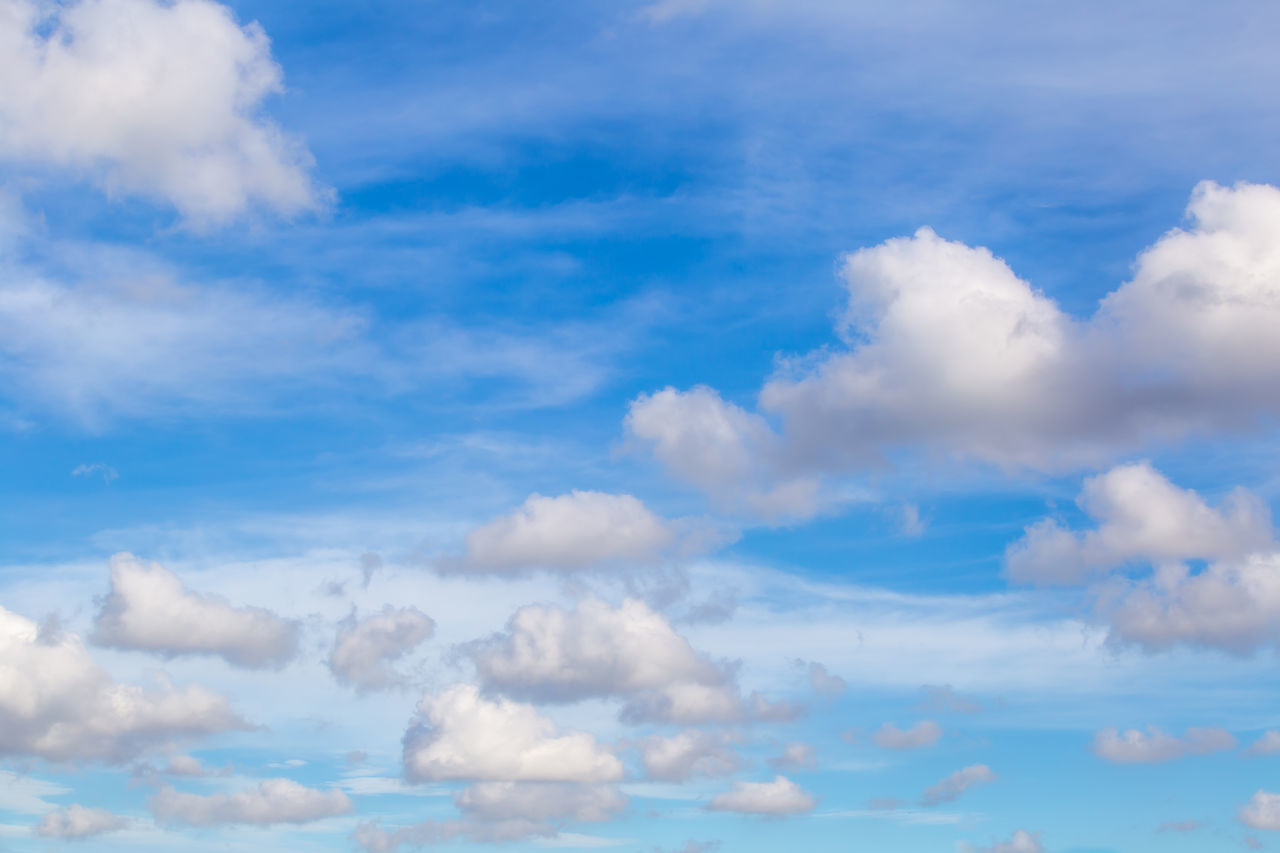 LOW ANGLE VIEW OF CLOUDSCAPE