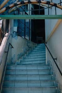 Low angle view of staircase