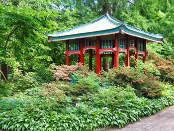 Gazebo in park