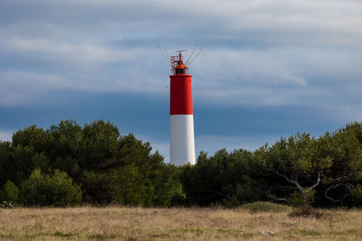 Lighthouse against sky