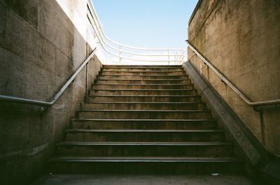 Low angle view of staircase