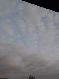 Low angle view of sky