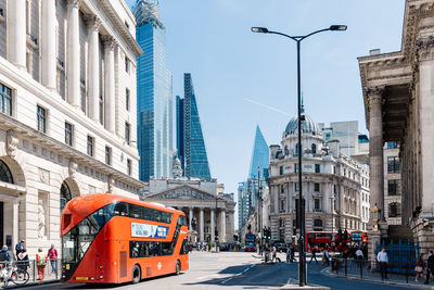 City street with buildings in background