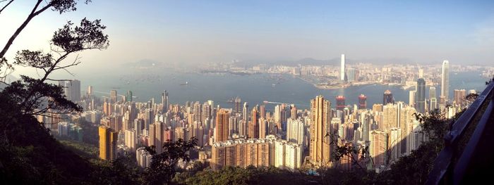 Cityscape against sky