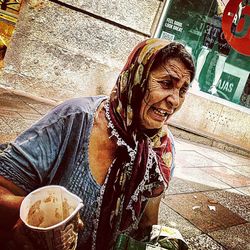 Portrait of a smiling young man