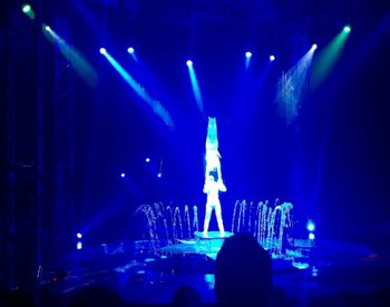 Stage at music concert