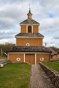 View of church