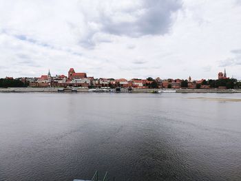 View of city at waterfront