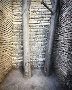 Brick wall with brick wall